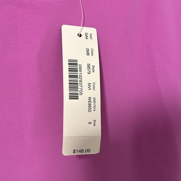 NWT J Crew Barbie Pink Sleeveless Dress Style 58579 Size 6 - Picture 4 of 6